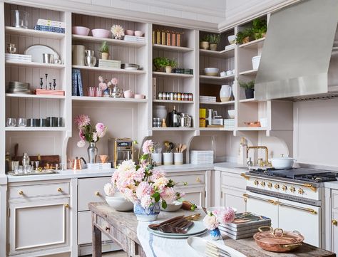 Gwyneth Paltrow Gives AD a First Look Inside Goop's New Retail Space | Architectural Digest Rustic Spring Decor, Brentwood Country Mart, Roman And Williams, Brand Aesthetic, Beautiful Houses, Retail Space, Gwyneth Paltrow, Personal Brand, White Cabinets