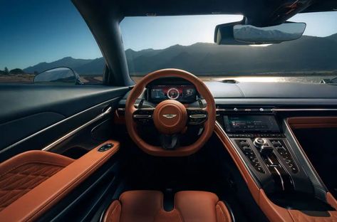 Aston Martin DB12 Billed As World’s First Super Tourer Aston Martin Db12, New Aston Martin, Bowers Wilkins, Boy Haircuts, Aston Martin Lagonda, Art 2024, Surround Sound Systems, Car Interiors