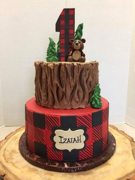 Lumberjack Baby Shower Cake, Woodland Baby Shower Theme Decorations, Woodland Baby Shower Theme Boy, Woodland Baby Shower Food, Lumberjack Cake, Bday Themes, Lumberjack Birthday Party, Lumberjack Baby Shower, Lumberjack Baby