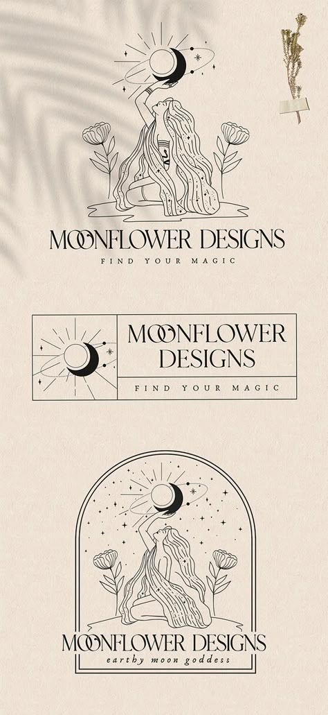 The post MOONFLOWER DESIGNS – CREATE YOUR MAGIC appeared first on WeirdTales Design Studio. Magical Packaging Design, Mystic Website Design, Mystical Logo Design, Magical Logo Design, Ethereal Logo Design, Witchy Graphic Design, Spiritual Graphic Design, Mystic Logo Design, Witchy Branding