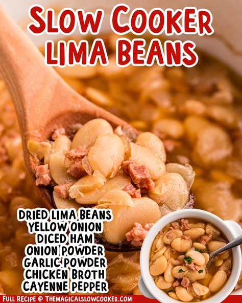 Ham And Lima Beans Crock Pot, Dried Lima Beans In Crockpot, Crockpot Lima Beans Slow Cooker, Lima Beans And Ham Crockpot, Dry Lima Beans In Crockpot, Lima Bean Soup Recipes Ham Bone, Crock Pot Lima Beans Slow Cooker, Lima Bean Soup Crockpot, Lima Beans With Ham Hocks