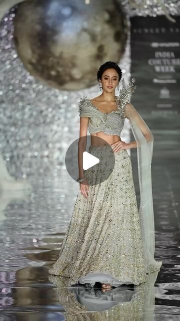 Suneet Varma Couture on Instagram: "#NazmbySV ✨ at India Couture Week 2024 with jewelry partner @raniwala1881

@fdciofficial @lakshaysachdevaphotography @dlfemporio #dlfemporio #Svcouture #suneetvarma" Couture Week, Blouses, India, Couture, On Instagram, Instagram