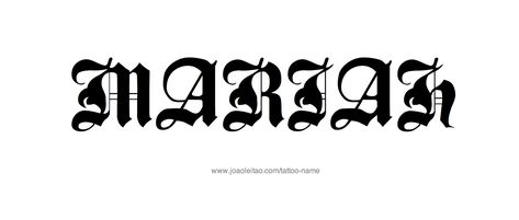 Mariah Name, Tattoo Design Name, Cute Nicknames, Name Tattoo Designs, Female Names, Design Name, Cute Names, Name Tattoo, Name Tattoos