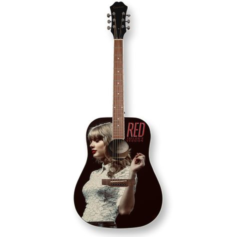 Photo Of Taylor Swift, Guitar Headstock, Taylor Swift Merchandise, Taylor Swift Merch, Photos Of Taylor Swift, Velvet Scrunchie, Wine Tote, Red Taylor, Taylor Swift Album