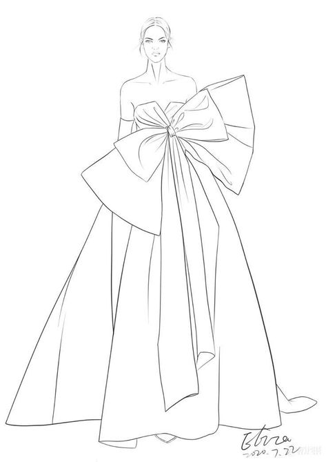 Wedding Dress Drawings, Fashion Illustration Poses, Fashion Model Sketch, Fashion Illustration Tutorial, Fashion Illustration Collage, Fashion Design Books, Fashion Figure Drawing, Fashion Design Template, Fashion Illustrations Techniques