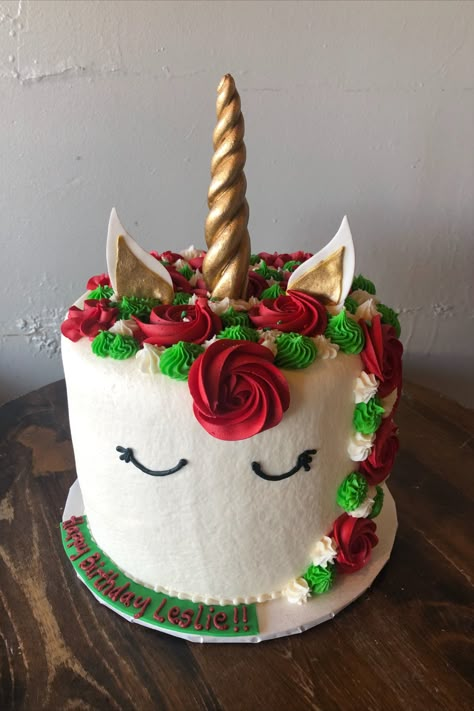 Christmas Unicorn Cake, Christmas Birthday Cake, Violet Cakes, Winter Cakes, Recipes For The Holidays, Unicorn Christmas, Christmas Recipes Easy, Unicorn Birthday Cake, Winter Cake