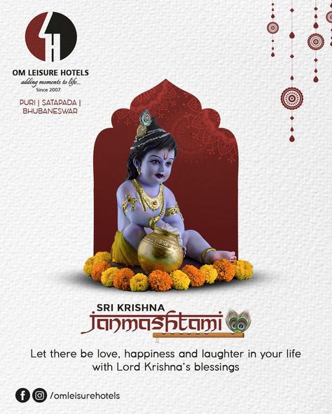 Janmasthami Creative Ad, Janamashtmi Creative Ad, Janmasthmi Creative Ads, Creative Janmashtami Post, Janmashtami Creative Ads Post, Janmastami Post, Krishna Janmashtami Post, Janmashtami Poster Creative, Happy Janmashtami Creative Ads