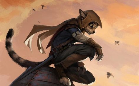 Renee's Tabaxi Rogue Tabaxi Species in Merkia | World Anvil Dnd Races, Dungeons And Dragons Characters, Cat Character, Cat People, Fantasy Rpg, 판타지 아트, Dark Souls, Dnd Characters, Skyrim