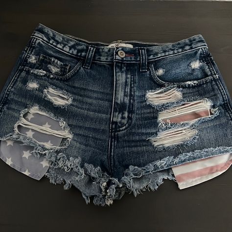 Boyfriend jean shorts