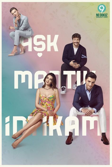 Love Logic Revenge (Ask Mantik Intikam) tv series story is about two young persons who get divorced due to financial difficulties in their marriage Ask Mantik Intikam, Cunning Single Lady, Korean Tv Series, Love And Logic, Series Poster, Drama Tv Series, New Tv Series, Turkish Film, Ex Husbands