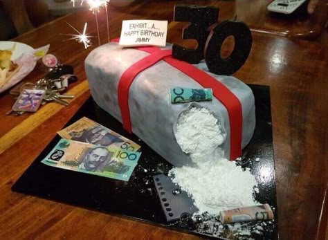 Homies Cake Ideas, Narco Theme Cake, Narco Party Theme, Narco Theme Party, Narco Birthday Theme, Narco Theme Party Decorations, Funny Birthday Themes, Narcos Theme Party, Crazy Birthday Cakes