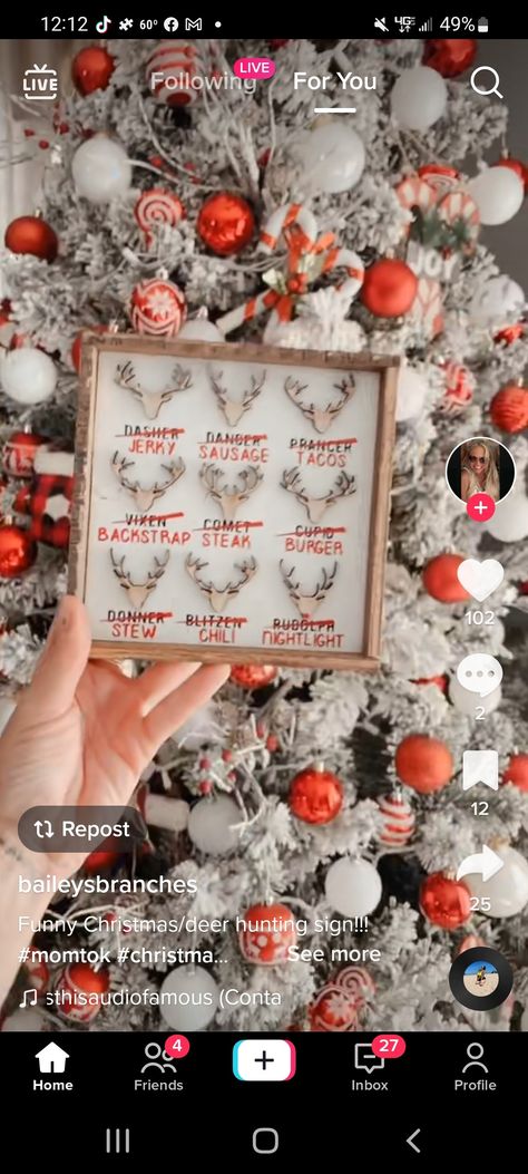 Deer Hunting Christmas Tree Ideas, Hunting Christmas Tree Ideas, Hunting Cabin Christmas Decor, Hunting Theme Christmas Tree, Hunting Christmas Tree, Christmas Tree Hunting Theme, Rustic Hunting Christmas Tree, Tree Stand Hunting Organazation, Deer Hunting Signs