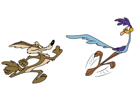 W.E. Coyote & Roadrunner Bip Bip Et Coyote, Coyote Tattoo, Runner Tattoo, The Red Queen Series, Red Queen Victoria Aveyard, Image Couple, Muster Tattoos, Looney Tunes Characters, Cartoon Birds