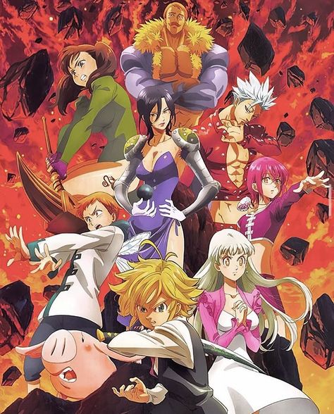 Meliodas Wallpapers, Seven Deady Sins, Anime Recommendations, Seven Deadly Sins Anime, 7 Deadly Sins, Cool Anime Wallpapers, Deadly Sins, Anime Dragon Ball Super, Seven Deadly Sins