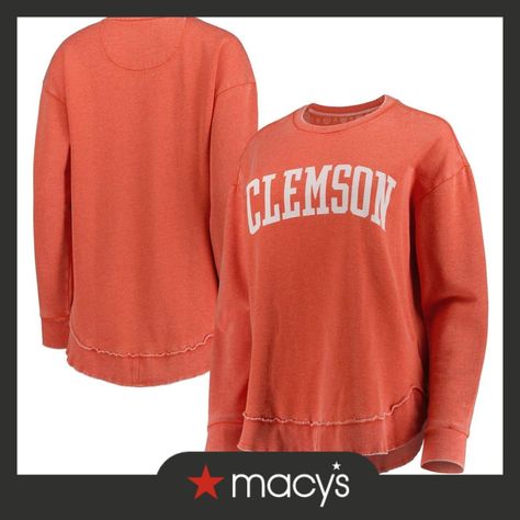 in stock Clemson Tigers, Fall Jackets, Kids Sweater, Pant Shirt, Outdoor Apparel, Long Sleeve Pullover, Pullover Sweatshirt, Tigers, Vintage Looks