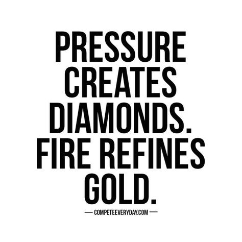 Pressure creates diamonds. Fire refines gold. Let the adversities you face strengthen you for the road ahead. Diamond Authority, Now Quotes, Motiverende Quotes, Positive Motivation, Life Quotes Love, Work Quotes, The Words, Great Quotes, Wisdom Quotes