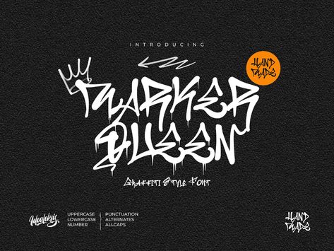 MARKER QUEEN - Graffiti typeface on Behance Free Graffiti Fonts, 1001 Fonts, Graffiti Font, Web Instagram, Font Names, Font Generator, Font Free, Text Fonts, Free Fonts Download