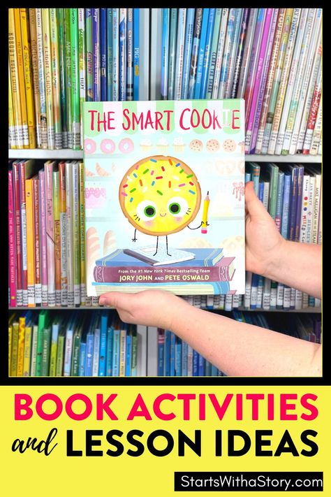 Jory John’s The Smart Cookie is a great mentor text for teaching perseverance, summarizing, character analysis, making connections and self-esteem to elementary students in 1st, 2nd and 3rd grade. This Clutter-Free Classroom post shares reading lesson ideas, read aloud teaching tips and resource recommendations packed with printable worksheets and activities. Simply pair this picture book with the book companion and an easy anchor chart to deliver fun and engaging lessons! Learn more here! Cookie Activities, The Smart Cookie, Genre Activities, Interactive Read Aloud Lessons, Social Emotional Learning Lessons, Mc Ideas, Clutter Free Classroom, Read Aloud Activities, Writing Lesson Plans