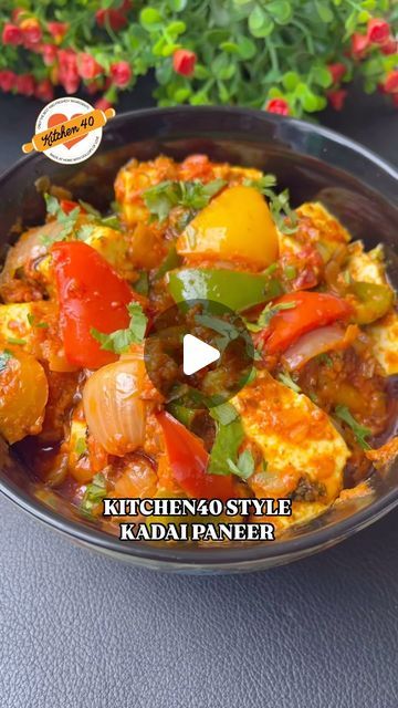 Sonia Sarpal on Instagram: "KITCHEN40 STYLE KADAI PANEER !!
#paneerrecipe #easyrecipe #beginner

Easy,delicious and quick kadai paneer recipe, Where tender paneer,crunchy bell peppers and onions are come together in a flavourful,creamy and rich tomato based gravy. Let’s Make👍
:
:
:
Ingredients 
250 g paneer
1 chopped onion 
2 chopped tomatoes 
1/2 cup tomato purée 
1 tbsp butter + 1 tbsp oil
Bayleaf 
1 tsp jeera
Bell peppers diced + onion diced 
Salt to taste 
1 tsp red chilli powder 
1 tsp coriander powder 
1 tsp coriander powder 
1/2 cup fresh cream or fresh malai 
Kasuri methi
1/2 tsp garam masala 
Garnish with fresh coriander 🌿 
Serve hot with chapati or paratha.
:
:
:
:
#kadaipaneer#kitchen40#foodiesinternationalchat #global_food_connection #lunchbox#tiffinrecipes #paneer#gharkakhan Kadai Paneer Recipe, Kadai Paneer, Kasuri Methi, Paneer Recipe, Red Chilli Powder, Global Food, Paneer Recipes, Coriander Powder, Chapati