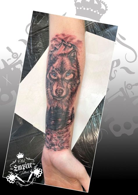 Client sat so well throughout this wolf coverup piece 🐺Thank you for coming in 😁@oldempiretattoo #coveruptattoo #wolftattoo #blackandgreytattoo #animaltattoodesign #oldempiretattoostudio Empire Tattoo, Coverup Tattoo, Cover Up Tattoo, Wolf Tattoo, Forest Landscape, Thank You For Coming, Black And Grey Tattoos, Tattoo Studio, Portrait Tattoo