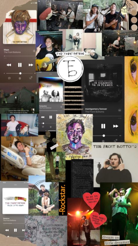 The Front Bottoms Art, The Front Bottoms Pfp, Front Bottoms Wallpaper, The Front Bottoms Wallpaper, Front Bottoms Band, The Front Bottoms Poster, The Front Bottoms Tattoo, Band Lockscreen, Brian Sella