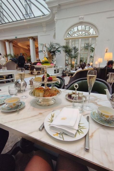 enjoying champagne and afternoon tea #travel #food #madrid #luxury Champagne Afternoon Tea, Travel Food, Afternoon Tea, Madrid, Champagne, Hotel, Tea, Travel