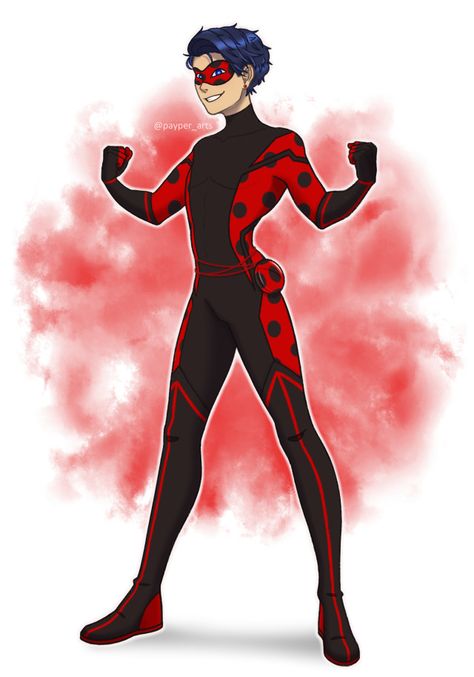 Ladybug Suit, Ladybug Wings, Ladybug Outfits, Ladybug Costume, Female Villains, The Ladybug, Ladybug Art, Anime Vs Cartoon, Miraculous Ladybug Oc