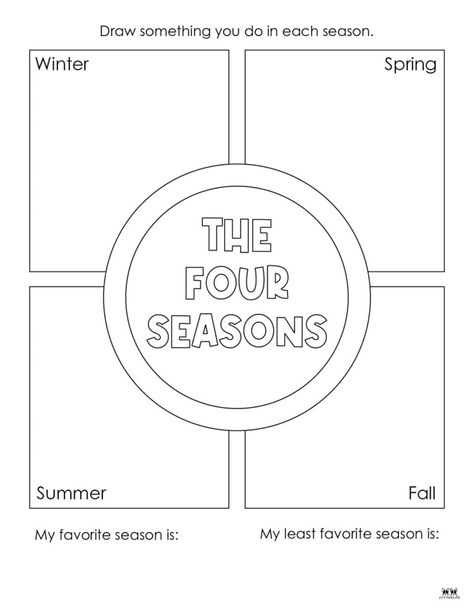 Choose from 51 unique four seasons worksheets and printables to both learn the seasons and display them in your classroom. 100% FREE! 1st Grade Seasons Activities, Seasons Learning Activities, Seasons First Grade, The Four Seasons Worksheets, 4 Seasons Worksheets For Kids, English Manipulatives, Four Seasons Activities For Kids, Seasons Worksheets Preschool, Weather And Seasons Worksheet