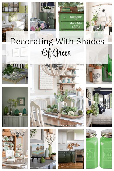 Green Sideboard, White Upper Cabinets, Cozy Little House, Green Dresser, White Pitcher, Copper Decor, White Pillow Covers, The Color Blue, Iphone Homescreen Wallpaper