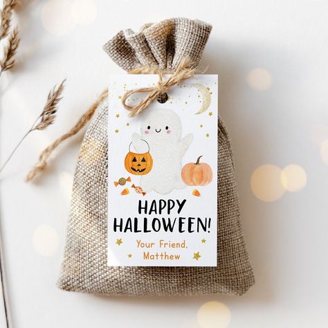 Editable Happy Halloween Favor Tags Boo Ghost Halloween Treat Tags Trick Or Treat Tags Boy Girl Halloween Party Tags Pumpkin Candy Corn A702 Girl Halloween Party, Halloween Favor Tags, Halloween Treat Tags, Halloween Favor, Pumpkin Candy Corn, Ghost Party, Halloween Favors, Boo Ghost, Pumpkin Candy