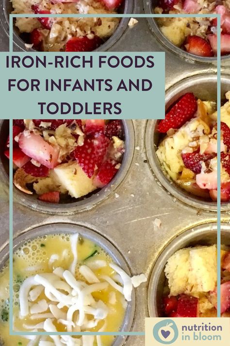 Looking for a way to ensure your tiny tot gets their daily dose of iron? 🍽️ Look no further! 😍 Discover an assortment of iron-rich foods for infants and toddlers that are not only nutritious but also mouthwatering! 😋 Say hello to healthier eating with meal ideas that your little one will absolutely enjoy!🥦🥕🥜 Toddler Iron Rich Meals, Iron Rich Toddler Meals, Iron Rich Foods For Toddlers, Iron Rich Foods For Kids, Foods For Infants, Iron Rich Snacks, Toddler Muffins, Sweet Potato Cookies, Toddler Smoothies