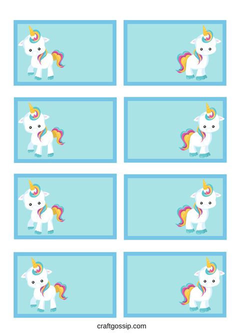 Free Printable Unicorn Party Gift Tag – Party Ideas Free Birthday Gift Tags, Free School Labels, School Labels Printables, Birthday Gift Tags Printable, Diy Unicorn Party, Free Birthday Gifts, Unicorn Names, Gift Tags Birthday, Unicorn Printables