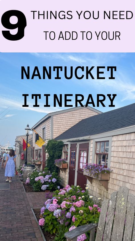 Nantucket itinerary Nantucket Itinerary, Things To Do In Nantucket, Cheap Countries To Travel, Massachusetts Travel, Nantucket Island, Cheap Vacation, Packing List For Vacation, Budget Travel Destinations, Vacation Packing