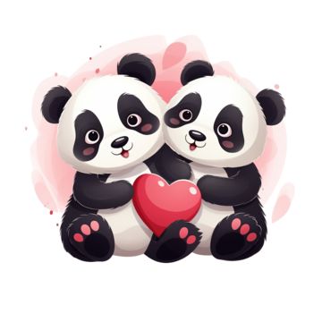 couple,event,celebration,love,romantic,animal,romance,cute,happy,valentine,celebrate,romanticism,relationship,valentines day,14th february Animal Romance, Panda Couple, Romantic Animals, Couple Event, Logo Cloud, Fall Music, Panda Bears, Vector Trees, Love Romantic