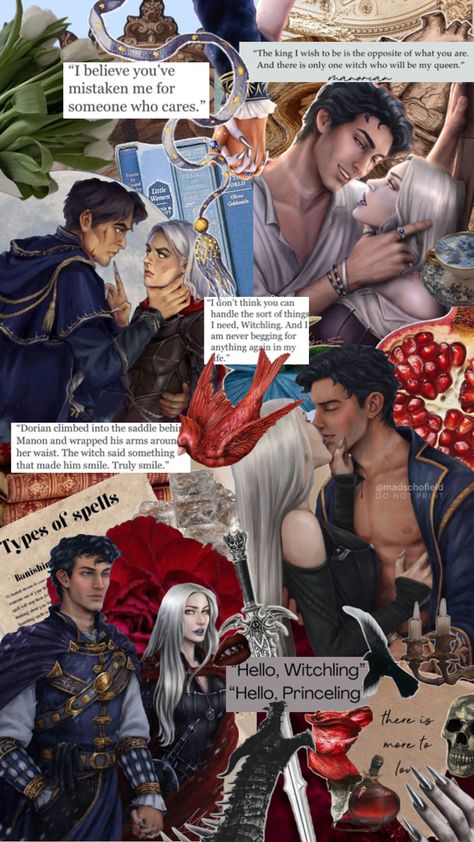 Manon And Dorian, Throne Of Glass, I Am A Queen, Who Cares, Glass