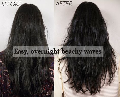 Curl Your Hair Overnight, Curling Methods, Ways To Curl Your Hair, Rag Curls, Overnight Waves, Hair Overnight, Messy Curls, Chloe Sevigny, Beachy Waves