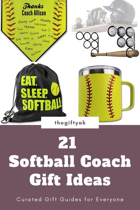 Retiring Coach Gift Ideas, Diy Softball Coach Gifts, Funny Coach Gifts, Coach Gift Ideas Softball, Coaches Gift Ideas Softball, High School Coaches Gifts, Assistant Coach Gift Ideas, Thank You Gift For Coach, Coach Birthday Ideas