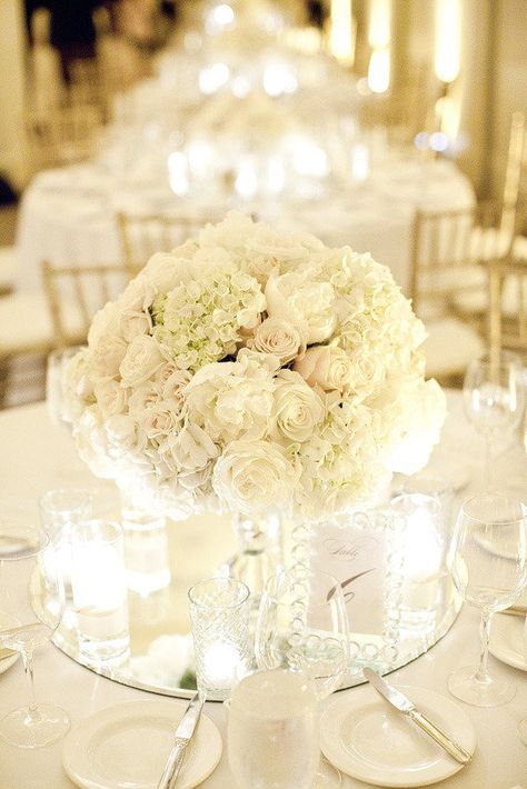 white  reception wedding flowers,  wedding decor, wedding flower centerpiece, wedding flower arrangement, www.myfloweraffair.com Romantic Centerpieces, White Wedding Decorations, White Centerpiece, Flower Centerpieces Wedding, Boracay, Georgia Wedding, Atlanta Wedding, Wedding Flower Arrangements, Flower Centerpieces