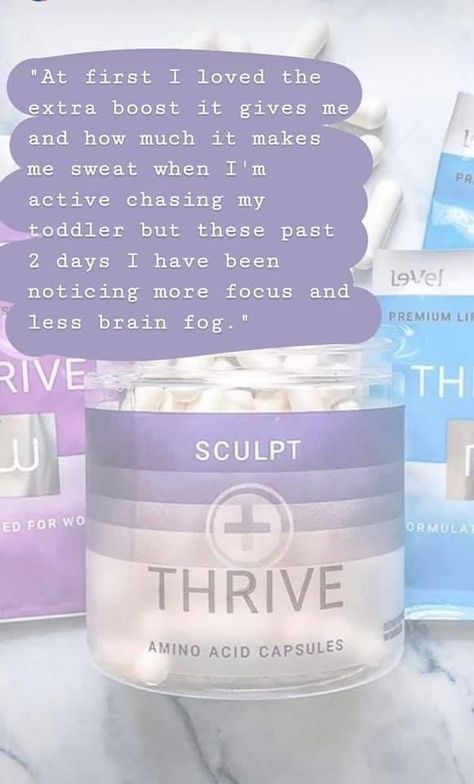 Thrive Le-vel, Thrive Le Vel, Amino Acid Supplements, Thrive Experience, Energy Shots, Muscle Definition, Body Building Men, Women's Muscle, Muscle Tissue