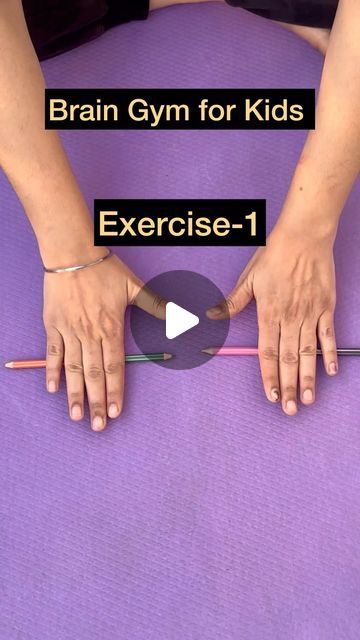 Maninder Kaur on Instagram: "7 Brain Boosting exercises with Pencil for kids || Stimulate Left & Right Brain with Pencils || Crossing Midline Exercises || Home made brain gym for kids || Better Cognition  #cognition #braingym #crossmidline #blessings #maninderkaur #pencil #brainboostingactivities #likesharecomment" Brain Booster Activities For Kids, Active Activities For Kids, Activities For 3-4 Yrs Old, Brain Gym Activities For Kids, Brain Boosting Activities For Kids, Brain Gym Worksheets, Brain Activity Games, Brain Exercises For Kids, Right Brain Activities