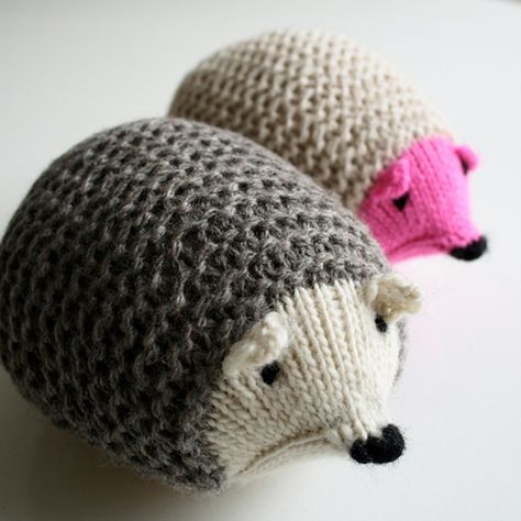 I have got to make this little knit hedgehog for my girl. What a cute pattern - see more kids #knitting projects at SmallforBig.com #diy #kids #crafts Knit Animal Patterns Free, Animal Knitting, Kids Crochet Pattern, Purl Bee, Knitted Toys Free Patterns, Animal Knitting Patterns, Purl Soho, Knitted Animals, Yarn Diy