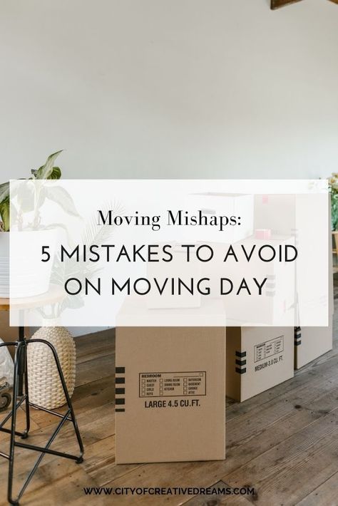 Whether moving into a new apartment or your first home, starting fresh in a different location is overwhelming. With many juggling parts to keep track of, the room for error may appear vast. However, you can bypass the burden by learning these five mistakes to avoid on moving day and how to prevent them from […] The post Moving Mishaps: 5 Mistakes To Avoid on Moving Day appeared first on City of Creative Dreams. Moving Tips Packing Organizing, Moving Into A New Apartment, First Home Checklist, Moving Essentials, Tips For Summer, Starting Fresh, Pan Storage, Apartment Decorating On A Budget, Oversized Furniture