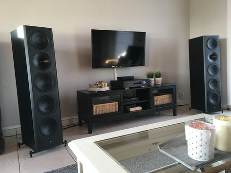 The @arendalsoundsales 1723 Towers "projected one of the more precise soundstages I have heard in my room," as stated by our own James Larson during his technical review. But, there is more to see #audiophiles ;). 
Full review: https://www.audioholics.com/tower-speaker-reviews/arendal-1723-thx-loudspeaker.
Buy Now referral Link by clicking the picture! Theater Pictures, Theatre Pictures, Room Vibes, Tower Speakers, Audio Room, In My Room, Loudspeaker, My Room, Audiophile