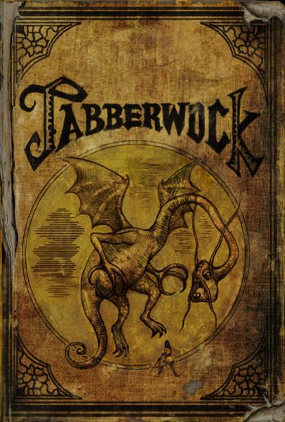 Jabberwocky Tattoo, Tarot Cards Vintage, Miraculous Holders, The Jabberwocky, Alice N Wonderland, Illustration Monster, American Mcgee, Queen Of Hearts Alice, Cat Queen