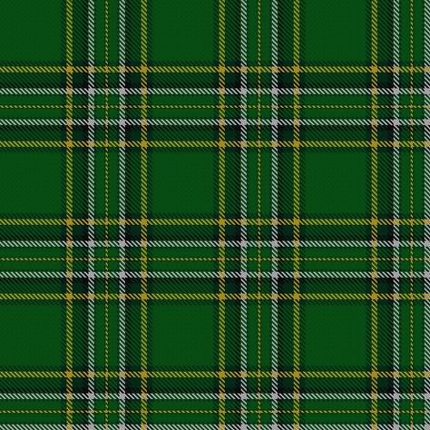 Irish Kilt, Wallace Tartan, Irish Cross, Plaid Wallpaper, Green Shamrock, Scottish Kilts, Tartan Kilt, Stencil Templates, Tartan Design