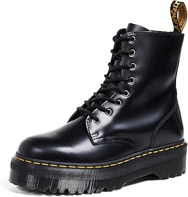 Amazon.com: Dr. Martens, Jadon 8-Eye Leather Platform Boot for Men and Women : MainApps: Clothing, Shoes & Jewelry Platform Boots Men, Boot For Men, Jadon Boots, Dr Martens Jadon, Dr Martens Womens, Motorcycle Women, Beautiful Boots, Cool Boots, Doc Martens