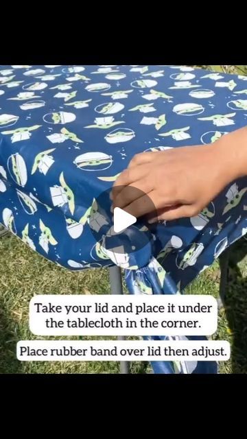 Home organization&decor ideas on Instagram: "Cool hack to keep your tablecloth at place 👌 By @organizedandsimplified4u  . For the owners: if you don't want your content to be posted on our page please contact us in DM, we will fix or delete it immediately. Thank you ❤ . #tips #hacks #usefultips #lifehack #lifehacks #homehacks #simplifyyourspace #helpfultips #helpful  #tipsandtricks #homehacks  #homeorganization #homeorganizer #homeorganizing #homeorganizationtips #homeorganize #homeorganizationhacks #homeorganisation #homeorganising" Plastic Tablecloth Hacks, How To Keep Tablecloths From Blowing, Tablecloth Hacks, Bedding Hacks, Tablecloth Ideas, Diy Tablecloth, Formal Table Setting, Table Clothes, Instagram Cool