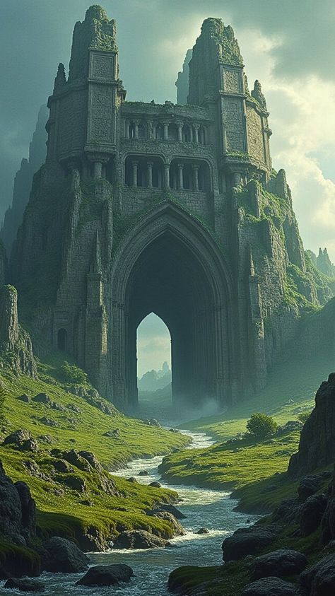 #fantasyart #fantasy #architecture Evil Castle Fantasy Art, Ruined Castle Fantasy Concept Art, Cliffside Castle Fantasy Art, Ocean Castle Fantasy Art, Coastal Castle Fantasy Art, Castle Ruins, Fantasy Aesthetic, Fantasy Landscape, Fantasy World