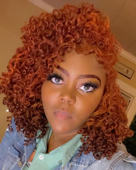 Ginger Head, Sisterlocks Styles, Short Locs Hairstyles, Ginger Hair Color, Hair Help, Sisterlocks, Hair Shows, Locs Hairstyles, Red Hair Color