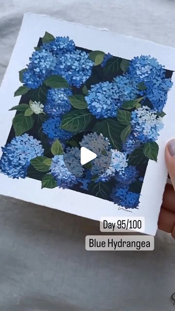 🌷 Worldwide ART Community ❤️ on Instagram: "More art: @aquarelle_cafe Artist: @guans_art  Gouache artwork Use tag #aquarelle_cafe 🔺 Save, Like and Tag your friends who you think would like this . . . #flowerart #botanicalillustration #flowerpainting  #botanicalpainting #floralartist #floralpainting #botanicalart  #floralillustration  #flowerartwork   #floralartistry #reelart #paintingreels #artreelsvideo #aestheticartwork #gouachepainting #gouacheart #gouacheillustration #gouachepaint #gouacheartist #gouacheflowers #gouachesketch #gouacheartwork #gouacheonpaper #himigouache #gouachepractice #hydrangealove #gouache #reelsart #reelsartist" Guans Art, Gouache Flowers, Art Gouache, Gouache Illustrations, Gouache Art, Flower Artwork, Botanical Painting, Art Community, Hydrangea Flower